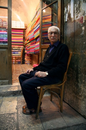 Cloth Merchant
Al-Madina Souq
Aleppo, Syria