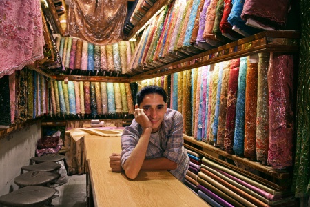 High End Fabrics
Al-Madina Souq
Aleppo, Syria