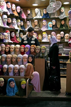 Head Scarves, Al Hamidiyah Souq
Damascus, Syria