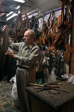 Holsters
Al-Madina Souq
Aleppo, Syria
