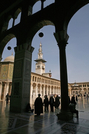 Courtyard, Umayyad MosqueDamascus, Syria