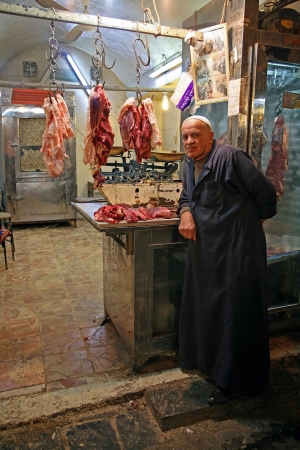 Butcher
Al-Madina Souq
Aleppo, Syria
