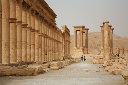 Tetrapylon (destroyed 2017)
Palmyra, Syria