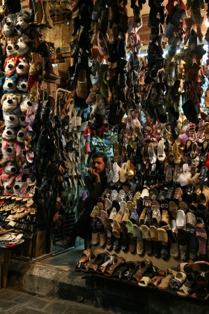 Slippers
Al-Hamidiyah Souq
Damascus, Syria
