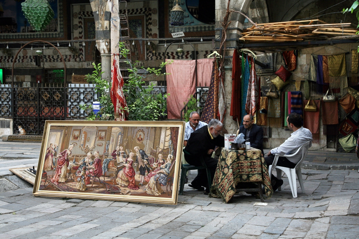bill-hocker-coffee-break-craft-market-damascus-syria-2008