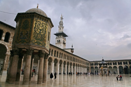 Courtyard, Umayyad MosqueDamascus, Syria