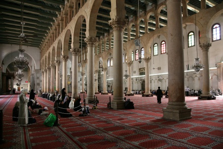 Women at PrayerMasjid, Umayyad MosqueDamascus, Syria