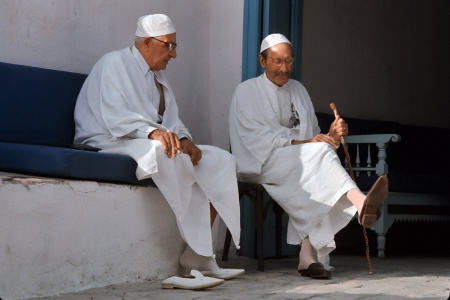 GentlemenSidi Bou Saïd, Tunisia