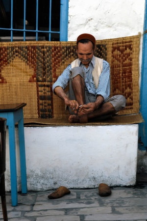 Cafe OwnerSidi Bou Saïd, Tunisia