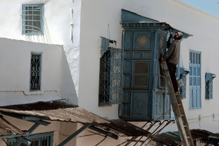 Balcony Painter
Sidi Bou Saïd, Tunisia
