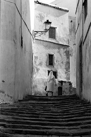 Visiting NunSidi Bou Said, Tunisia