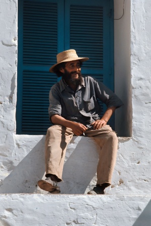 Artist and Housepainter
Sidi Bou Saïd, Tunisia
