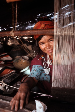 Bedouin WeaverNear Kasserine, Tunisia