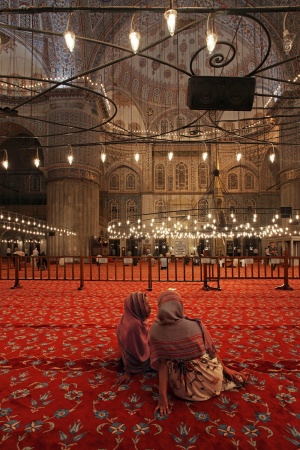 	Sultan Ahmet Camii
(Blue Mosque)
Istanbul, Turkey
