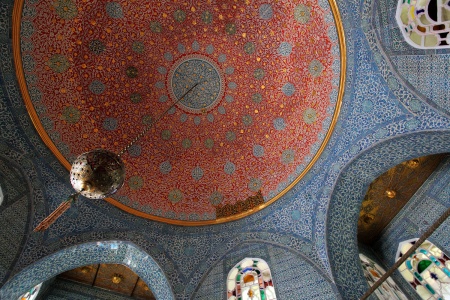 Dome, Baghdad Kiosk
Topkapi Palace
Istanbul, Turkey
