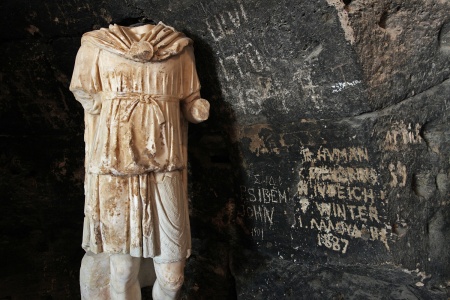 Graffiti and Statue
Hierapolis Museum
Hierapolis, Turkey
