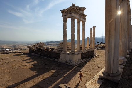 Temple of Trajan
Pergamum Acropolis, Turkey
