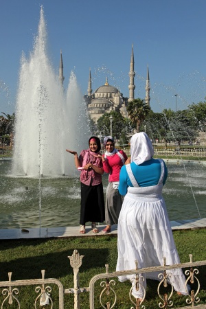 Posers 
Sultan Ahmet Park
Istanbul, Turkey
