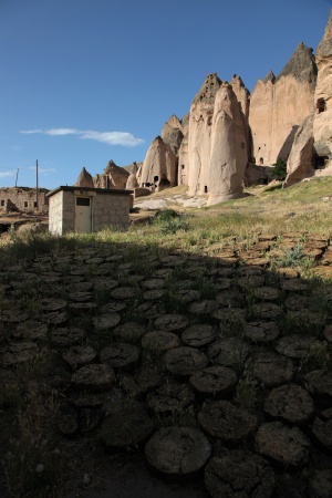 WC, Cow Fuel, Tufa Cones
Selime, Turkey

