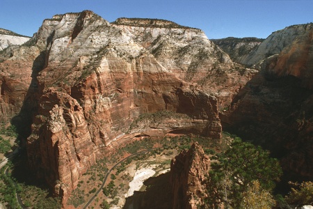 North from Angels' Landing
Zion National Park
Utah 